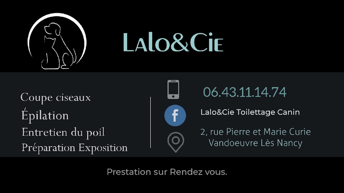 Lalo et Cie Toilettage Canin