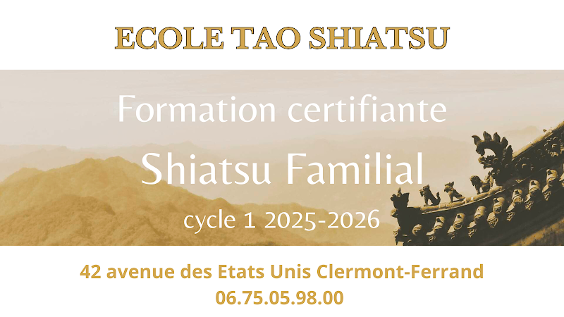 Ecole Tao Shiatsu — masseur à Clermont-Ferrand