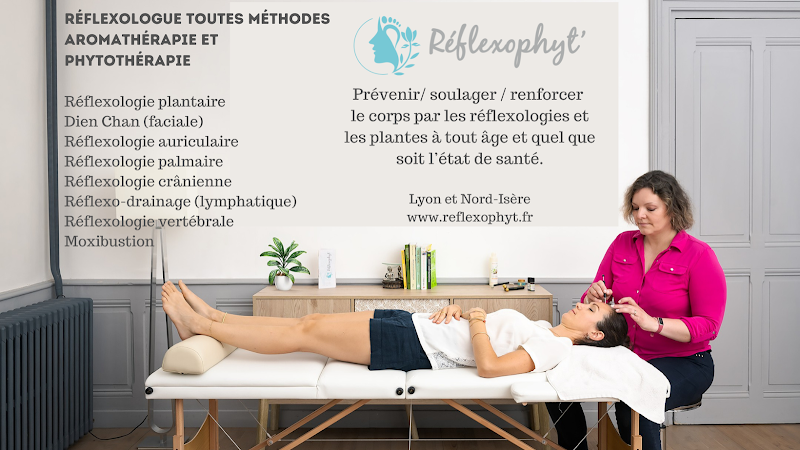 Réflexophyt' Christina Gabelica-Fernandez | Réflexologie plantaire, auriculaire, Dien Chan | Huiles essentielles - Lyon — masseur à Caluire-et-Cuire