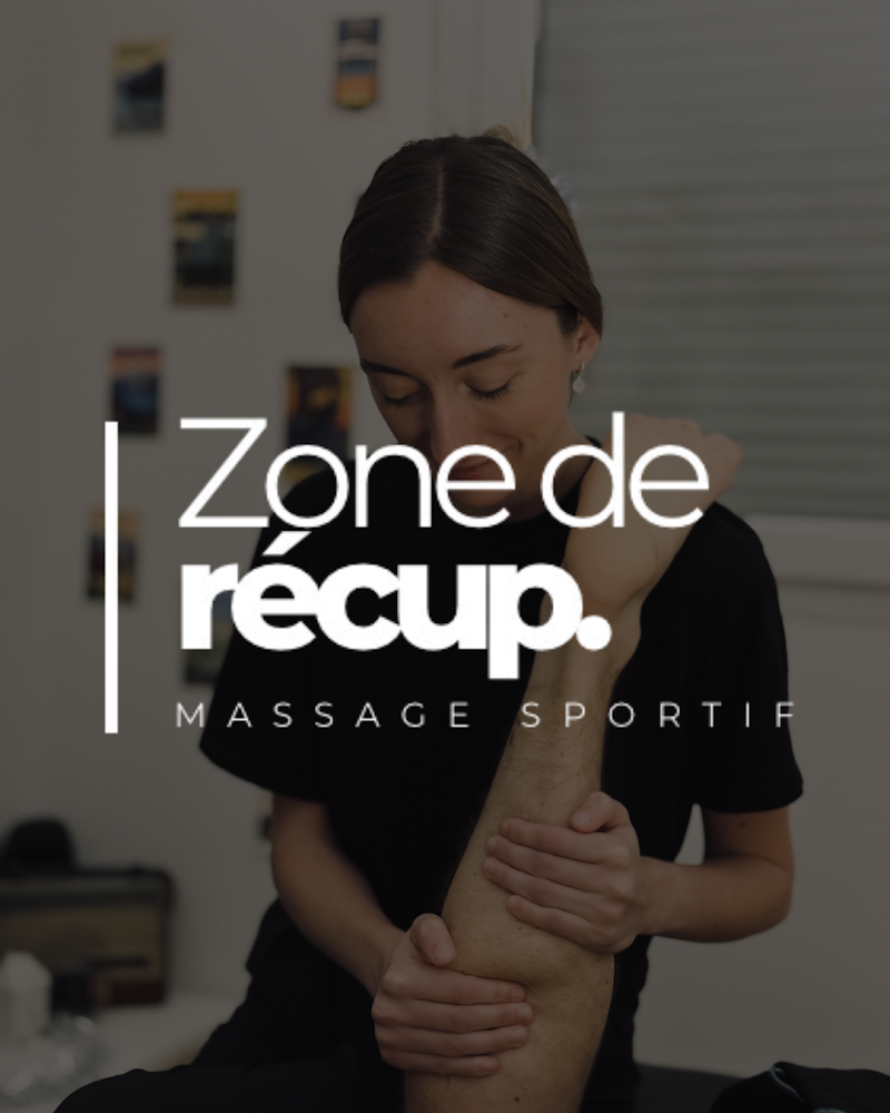 Zone de récup - Massage sportif — masseur à Brest