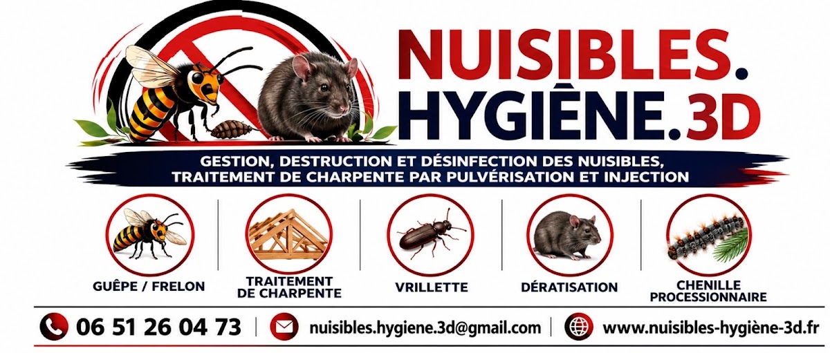Nuisibles Hygiène 3D