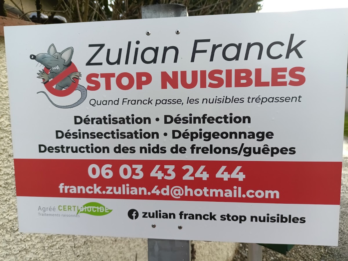 ZULIAN franck stop nuisibles