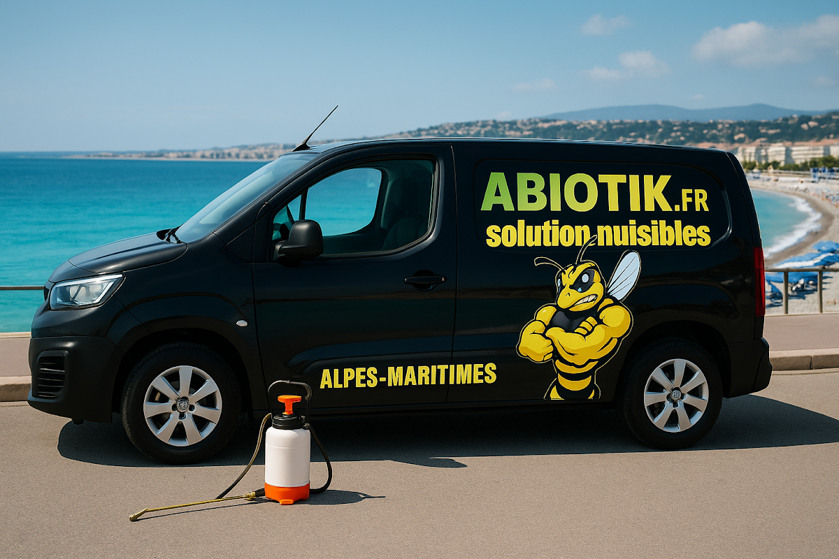 ABIOTIK entreprise de désinsectisation, dératisation et désinfection. Interventions rapides, solutions efficaces.