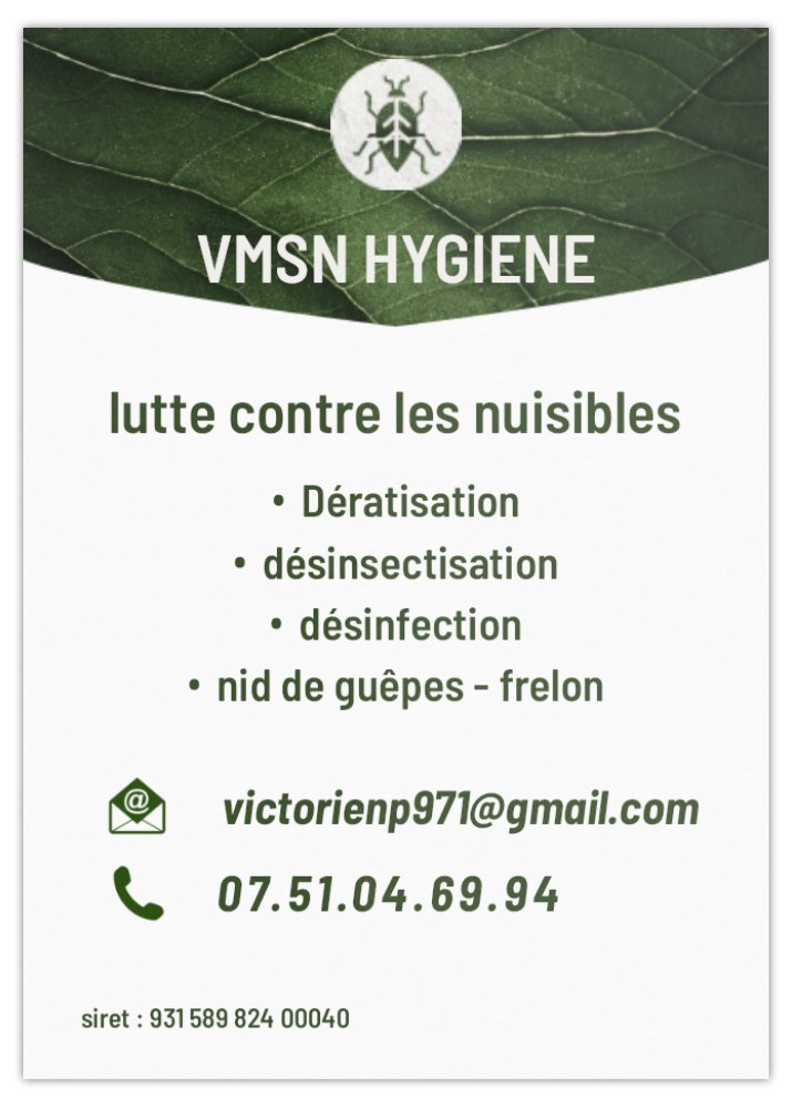 VMSN hygiène