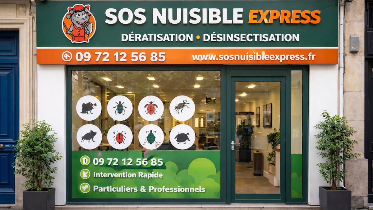 Sos Nuisible Express | Dératisation à Paris.