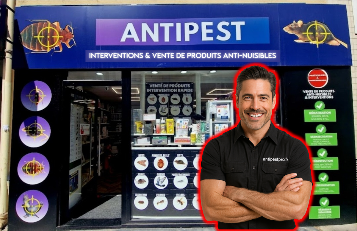Antipest | Traitement Punaises de Lit, Mites,Puces & Nuisibles — Vente de Produits & Interventions | Paris IDF