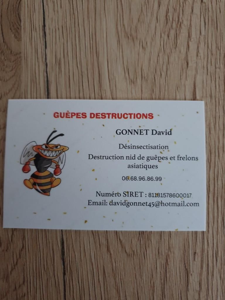 Nuisibles destructions 45