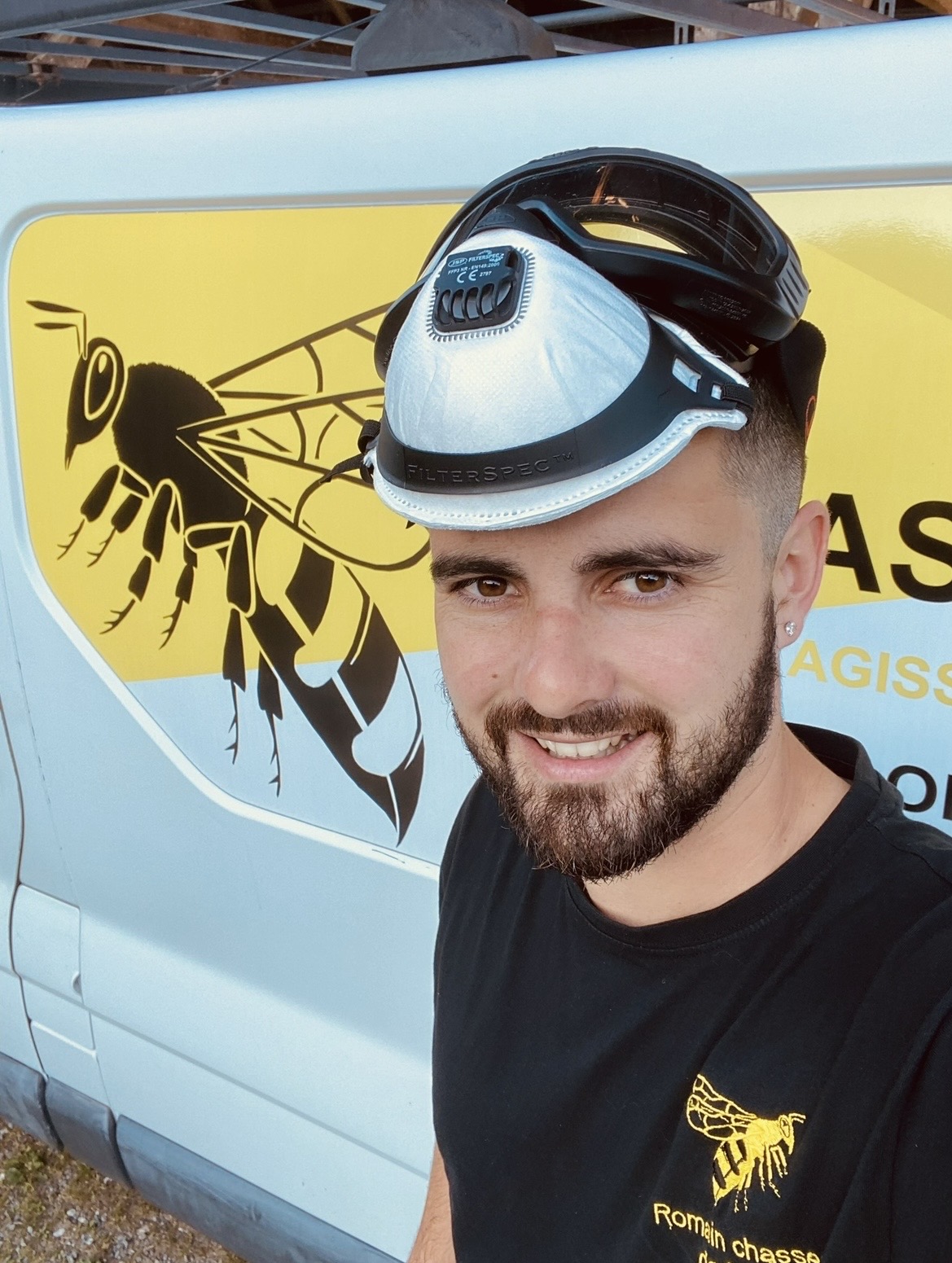 Romain chasseur de frelon