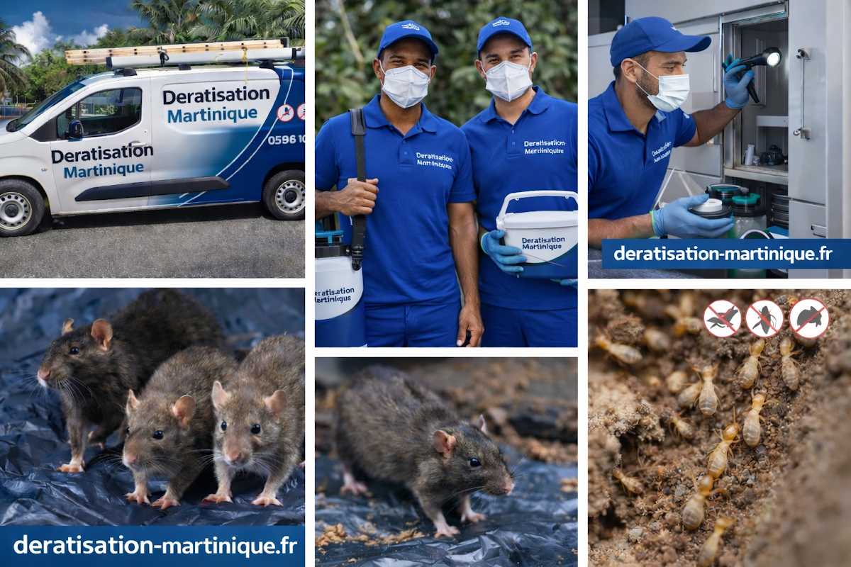 SOS traitement termites & Dératisation Martinique : Intervention Rapide