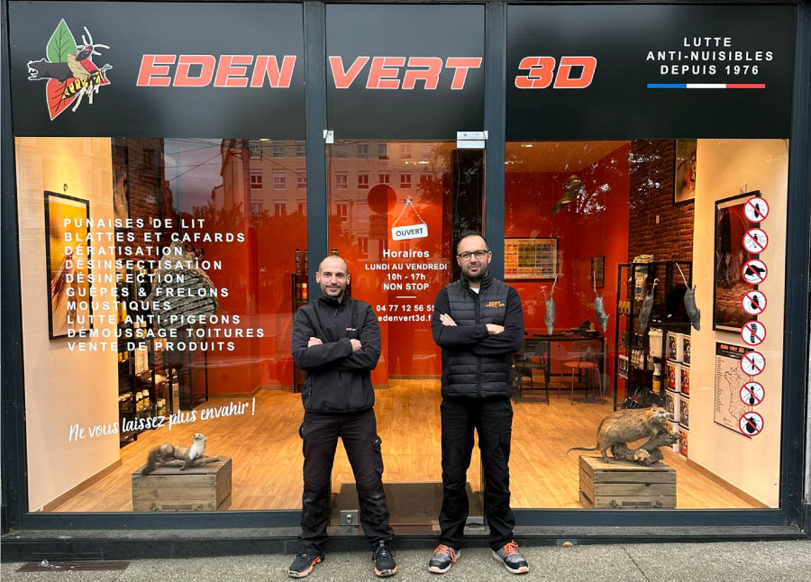 Eden Vert 3D Loire 42 — désinsectisation et dératisation à Saint-Étienne