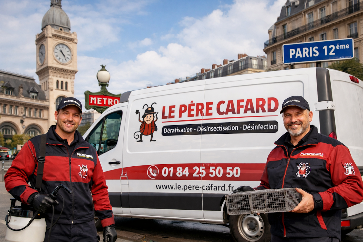 LE PERE CAFARD - Dératisation paris 1 | Cafard Souris
