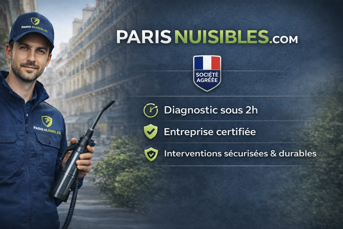 AM2BS Paris Nuisibles ✅ Dératisation & Désinsectisation Agrée CERTIBIOCIDE