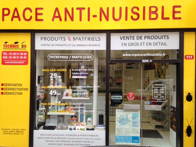 Espace anti nuisibles Paris 11ème
